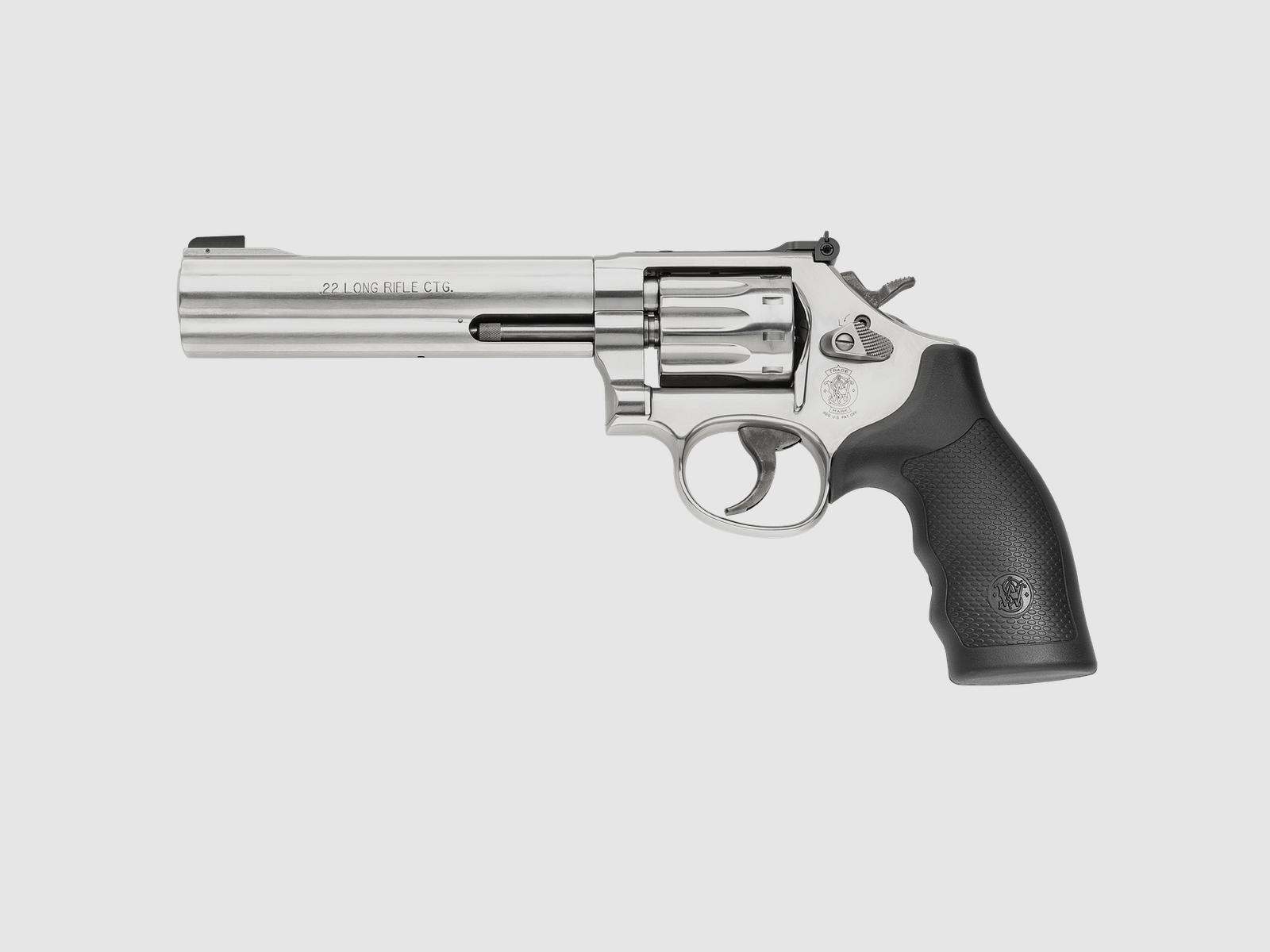 Smith & Wesson Model 617 K-22 Masterpiece S/S Satin .22LR 6 Zoll 10 Schuss DA/SA, Bild 2 von 6