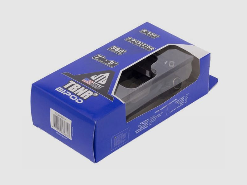 UTG PRO TBNR Bipiede, altezza centrale 7,3″-9,0″, M-LOK, immagine 5 di 5