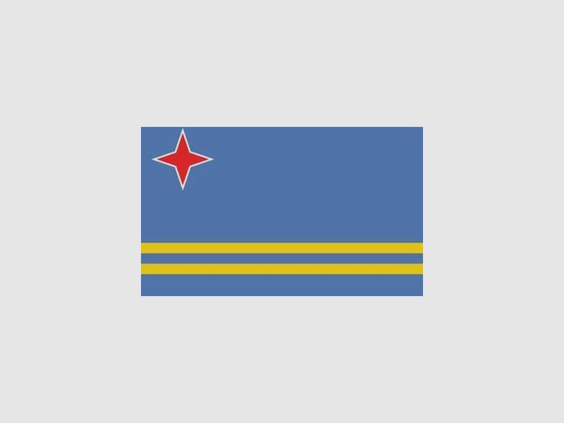Flagge Aruba / arubanische Flagge, Bild 2 von 3