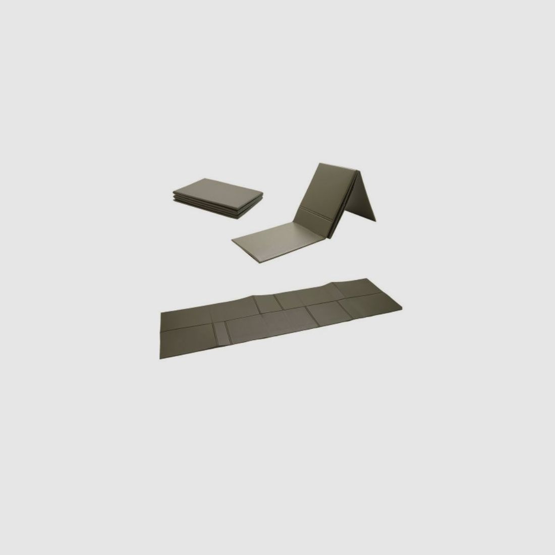 BW-ISOMATTE FOLDABLE 190X60X0.5 CM - OLIVE