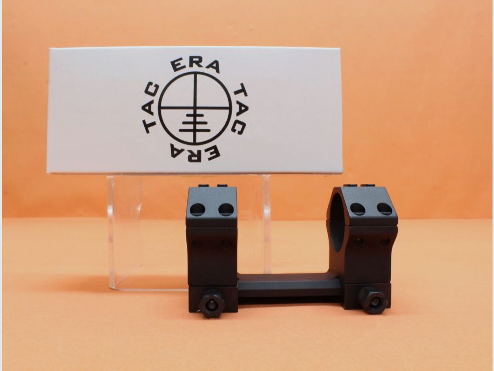 Recknagel Era-Tac block mount 34mm (T5001-267A) short with nut, 20MOA forward tilt for Picatinny profile