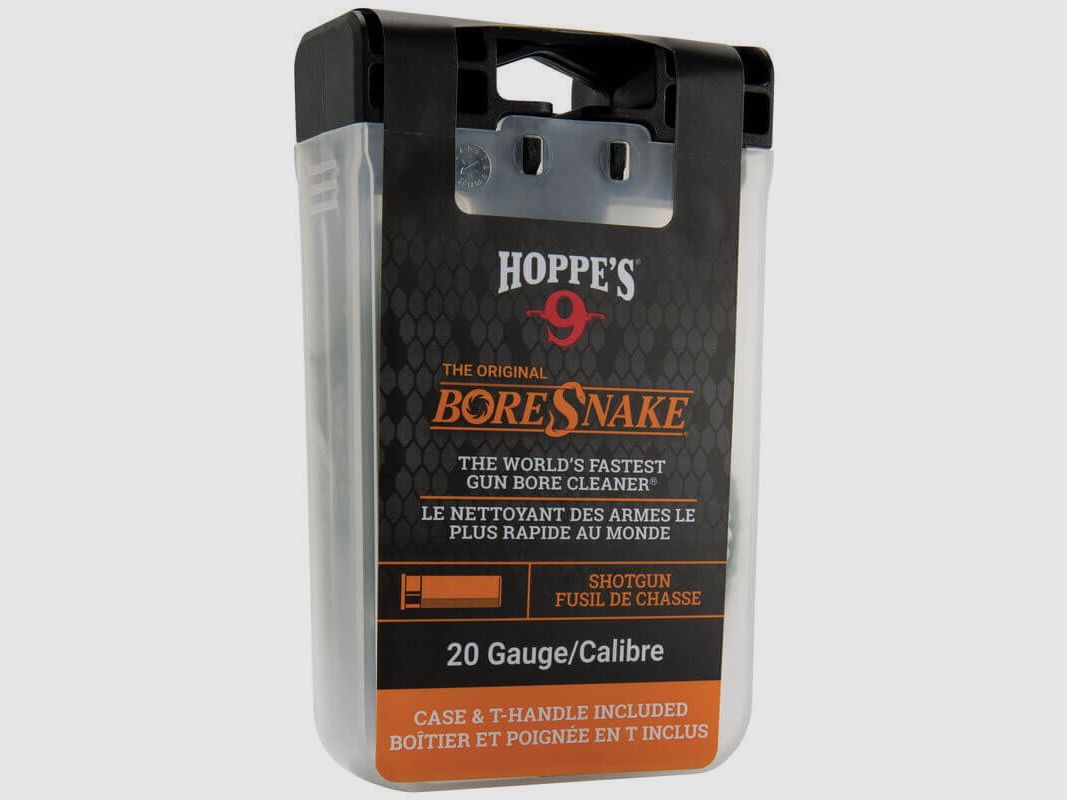 BoreSnake de Hoppes para escopetas - Calibre 20