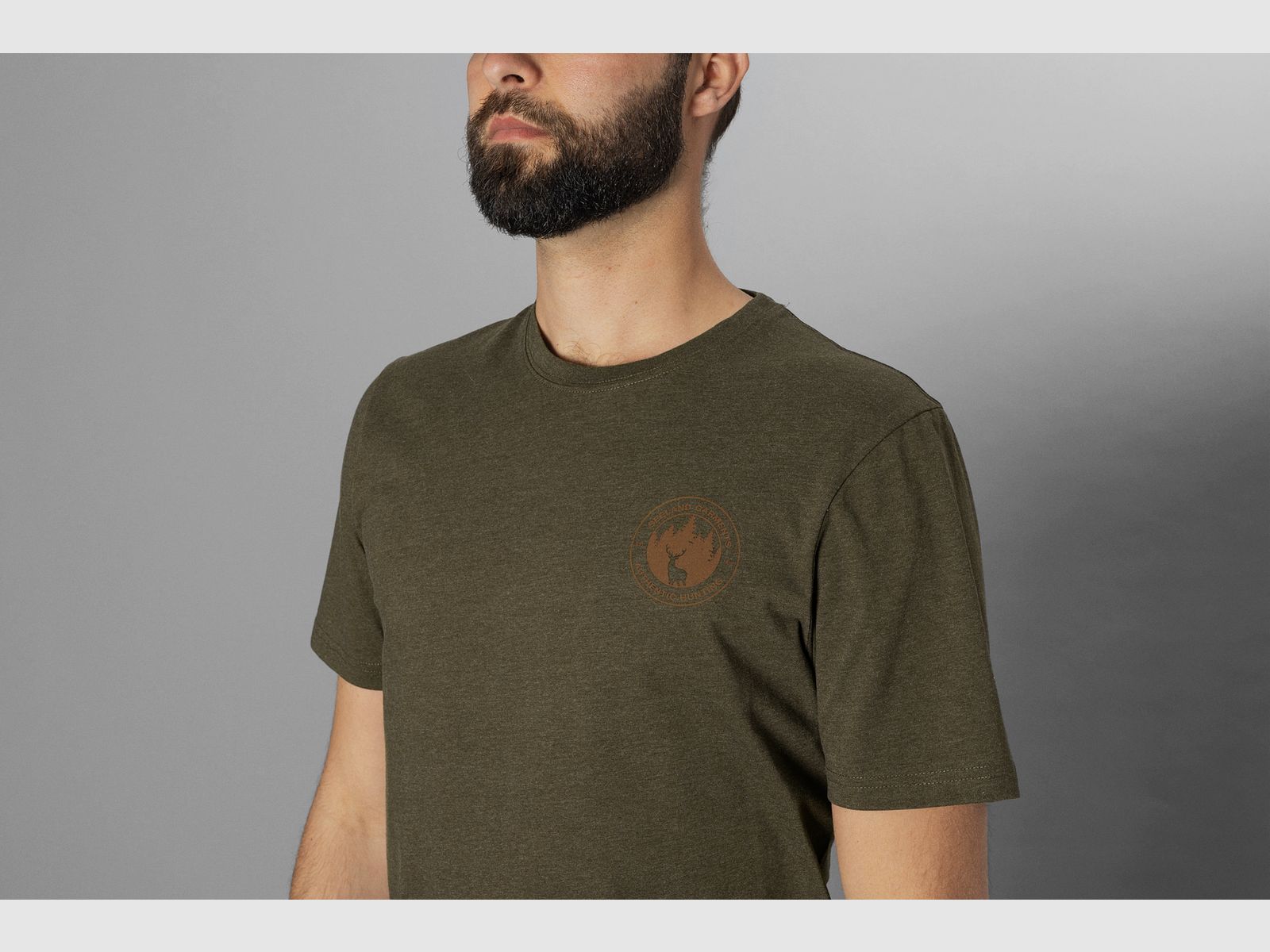 Seeland Saker T-shirt – Pine Green Melange, immagine 2 di 8
