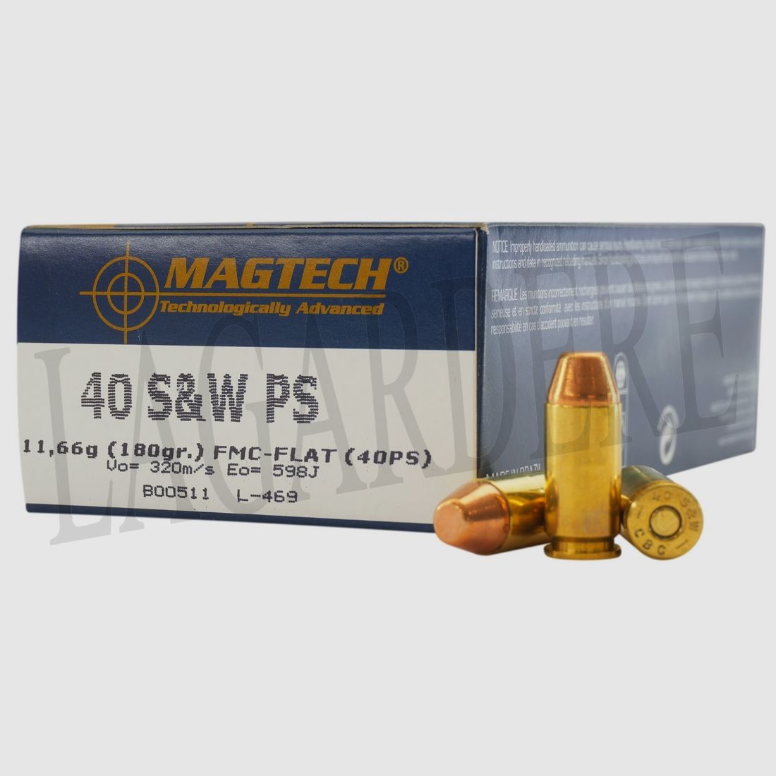 MAGTECH 40 PS (Patrone mit Geschoss)