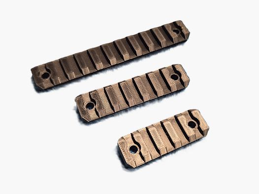 MUNITEX Picatinny rail set - 5 tot 13 slots, 20 mm breed