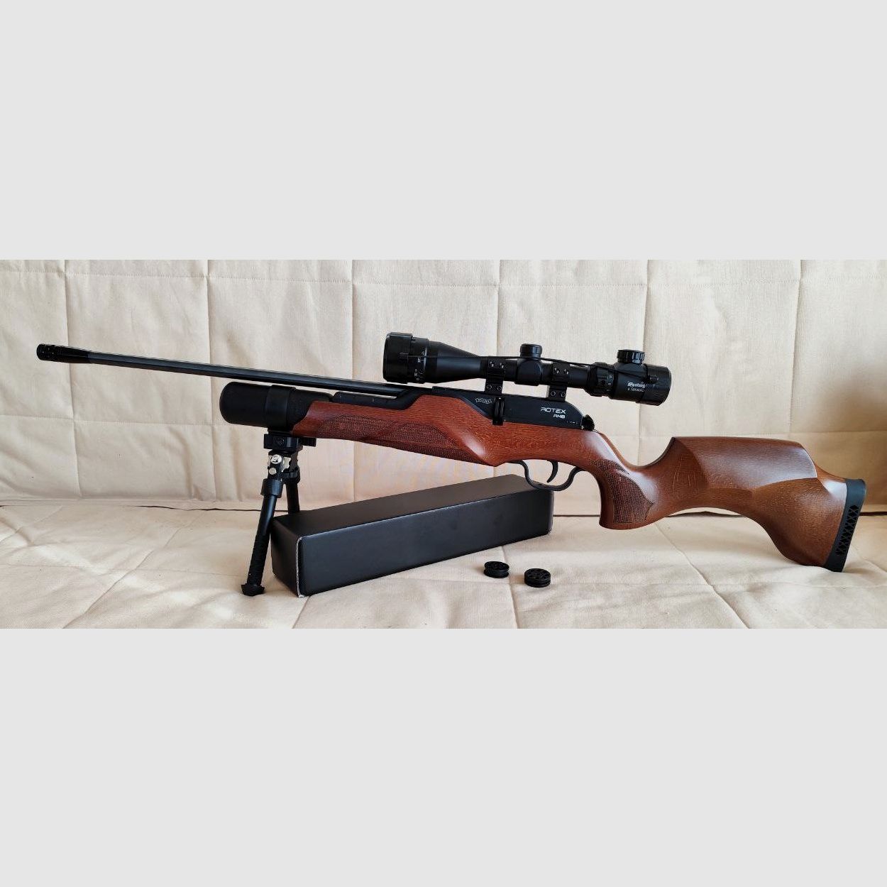 Walther Rotex RM8 in 4,5mm mit Zielfernrohr Neuwertig