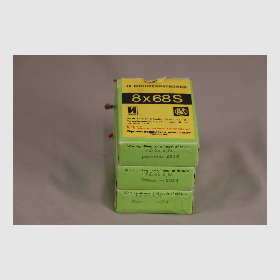 RWS 30x Schuss / H-Mantel Kupferhohlspitze 12,1gr.