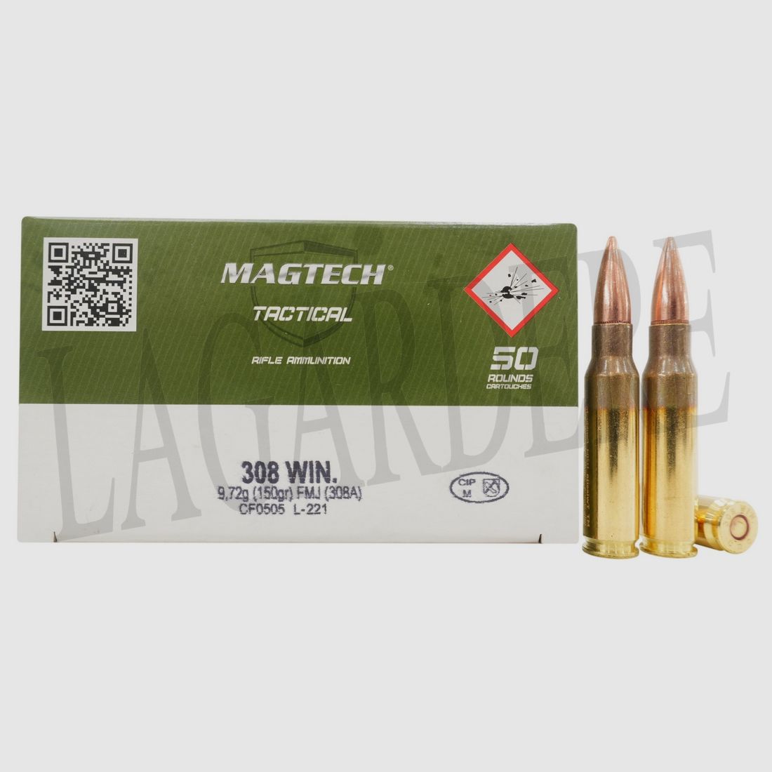MAGTECH 308A (Patrone mit Geschoss)