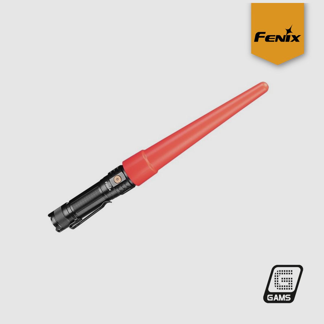 Cono de tráfico rojo AOT-S+, imagen 2 de 3