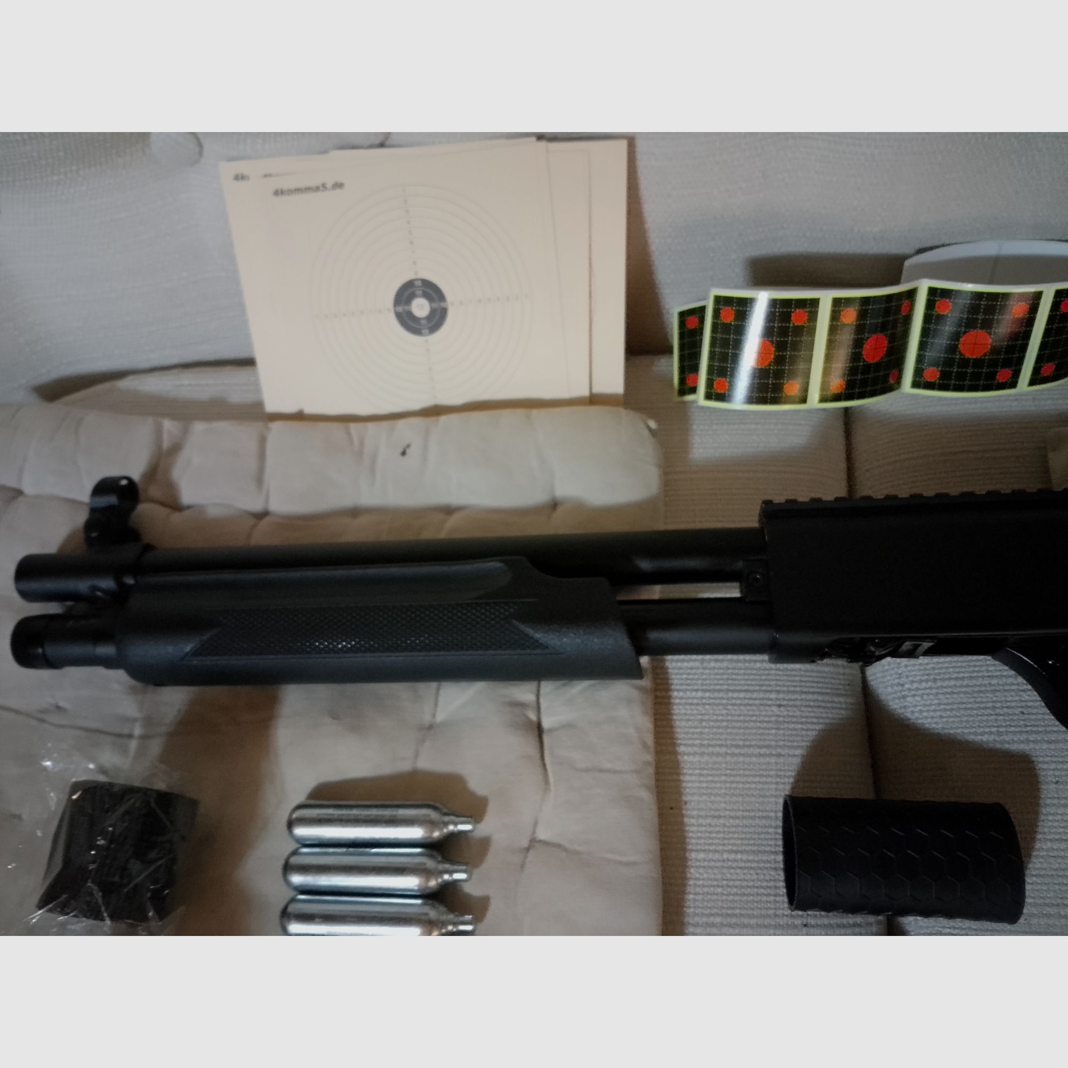  Walther T4E SG68 Shotgun co2 Druckluftgewehr Pumpgun Ram Home Defense Gewehr cal .68 Paintball Makierer + Export kit