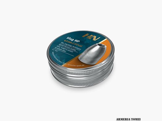BULLE AIR COMPRESSED – H&N SLUG HP 4.5MM .1775 16gr (300pcs)