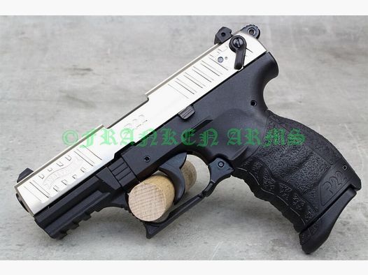 Walther P22Q 9mm P.A. Nikkel