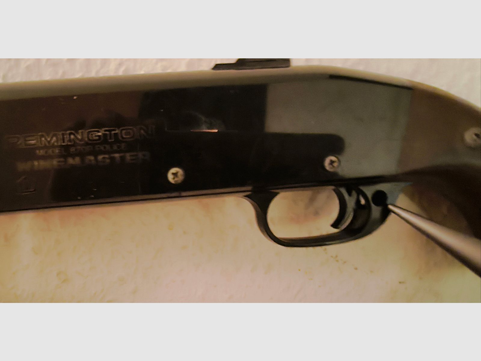 Pump Gun REMINGTON 870 Police WINGMASTER,Kaliber 6mmBB