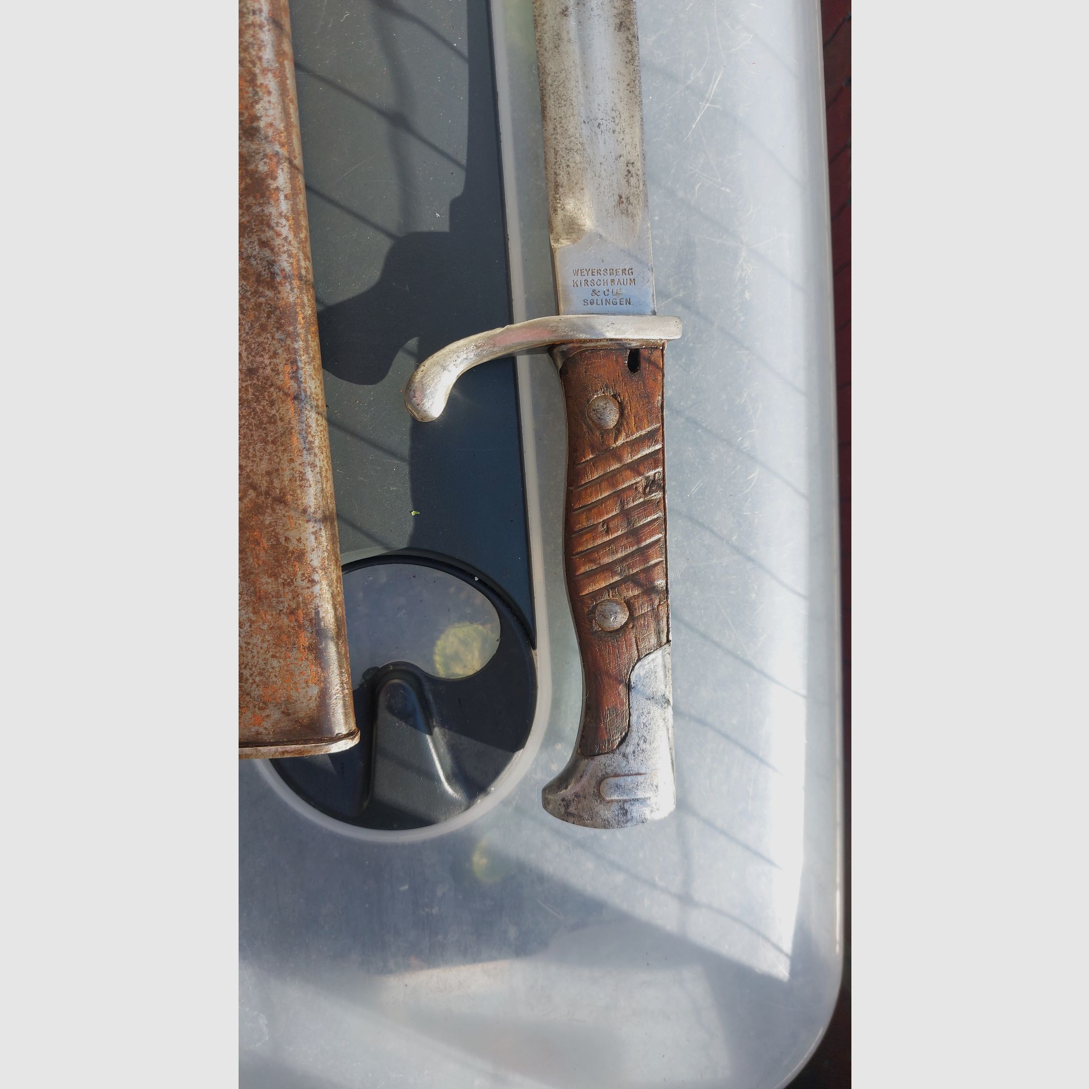 Sidearm bayonet k98,05