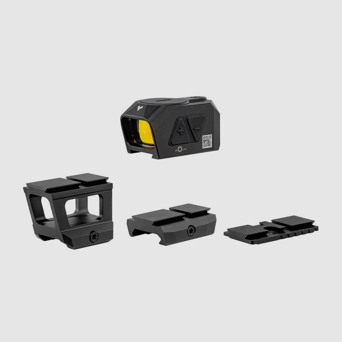 Red Dot Falke - Kompakter Rotpunktvisier - Montage CMS GLOCK MOS und Picatinny - Präzision und Schnelligkeit beim Zielen, Bild 4 von 5