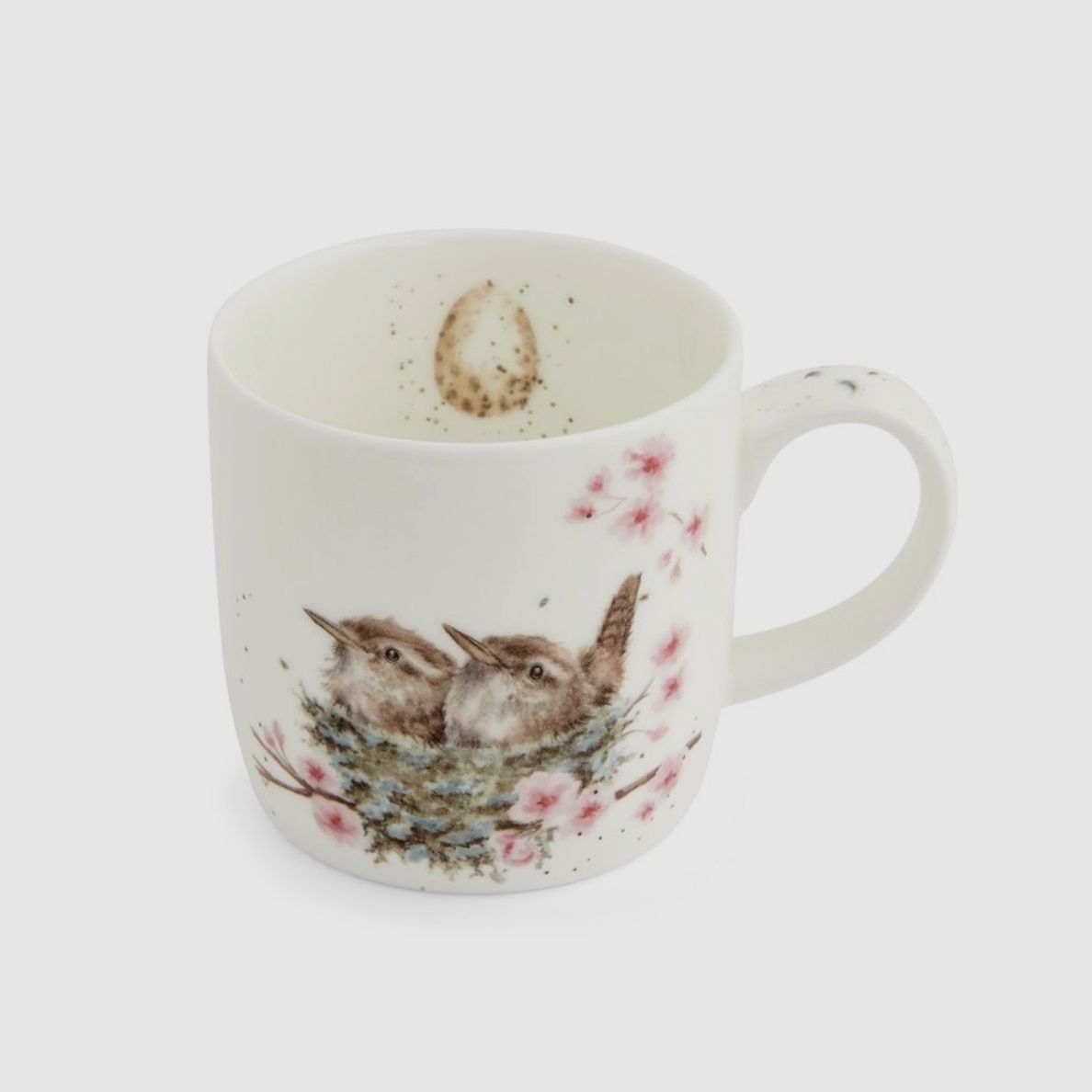 Wrendale Tasse 'Feather Your Nest' - Zaunkönige