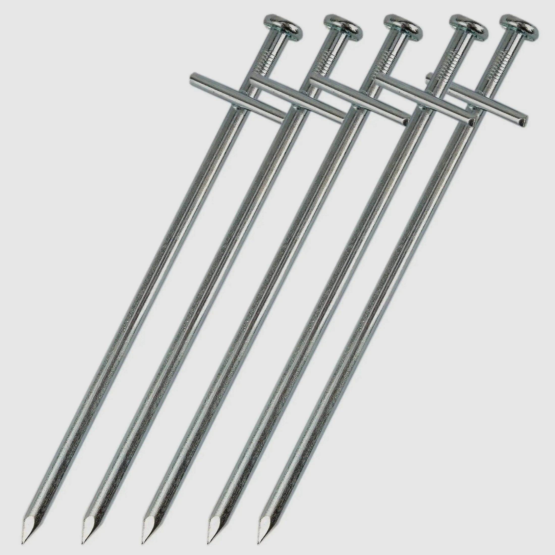 Relags Relags Felsnagel Rock 17 cm 5 Stück silberfarben