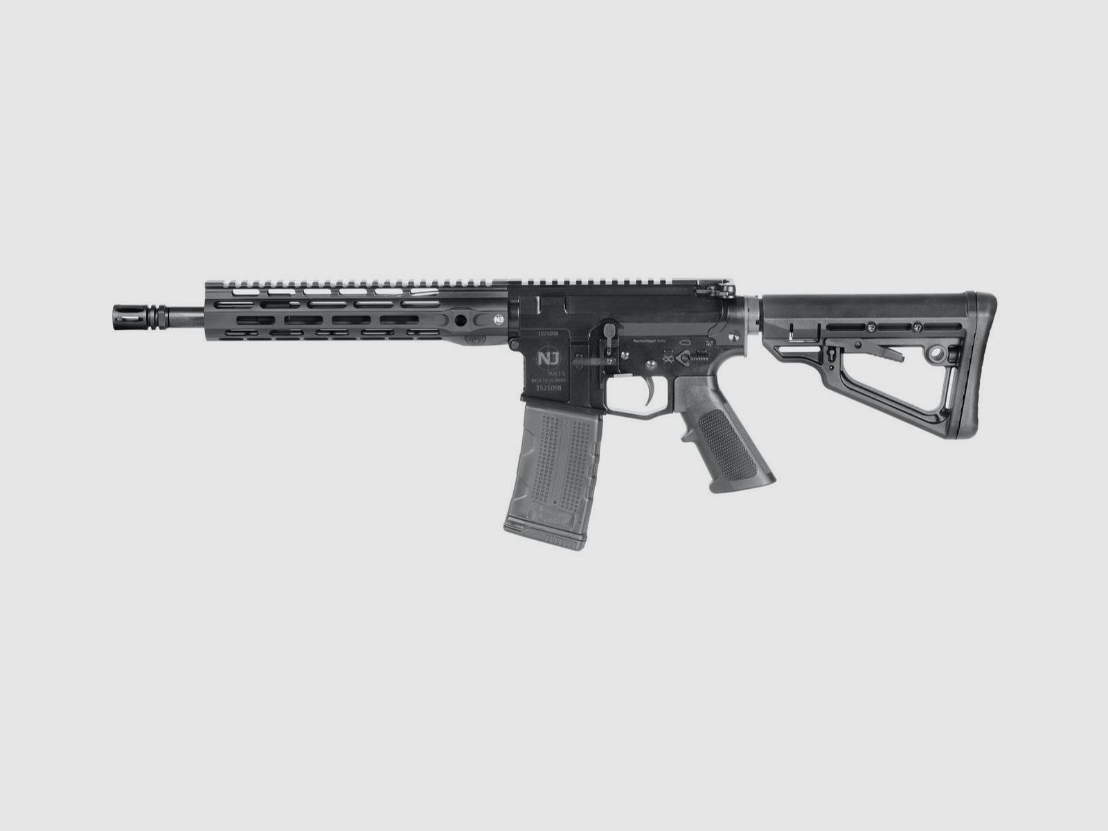 NUOVA JAGER – AR 15 SOLID 12″ – CAL. 223, afbeelding 2 van 3