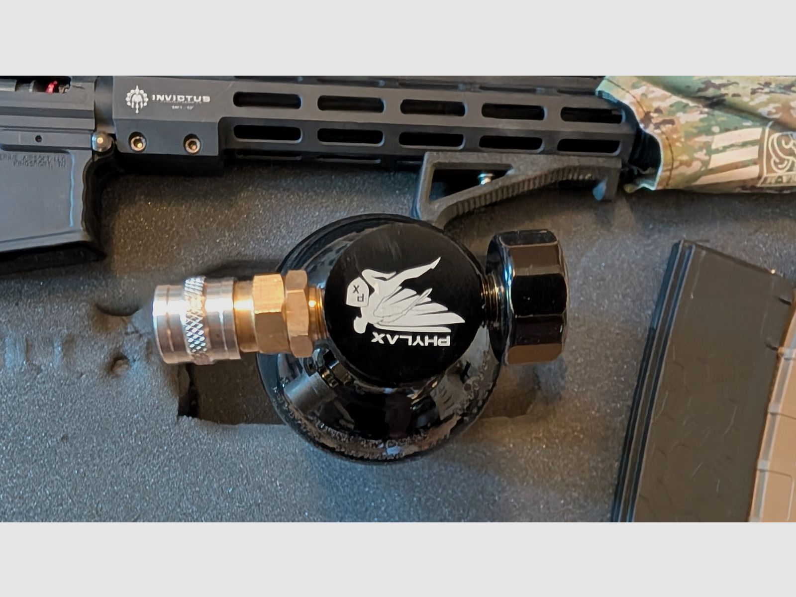Wolverine MTW 10" HPA Set – Maxx HopUp, Phylax Regulator, DYE Tank, Top Zustand