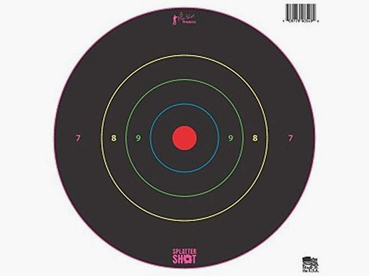 5 Bullseye Multi-Color Targets 30cm
