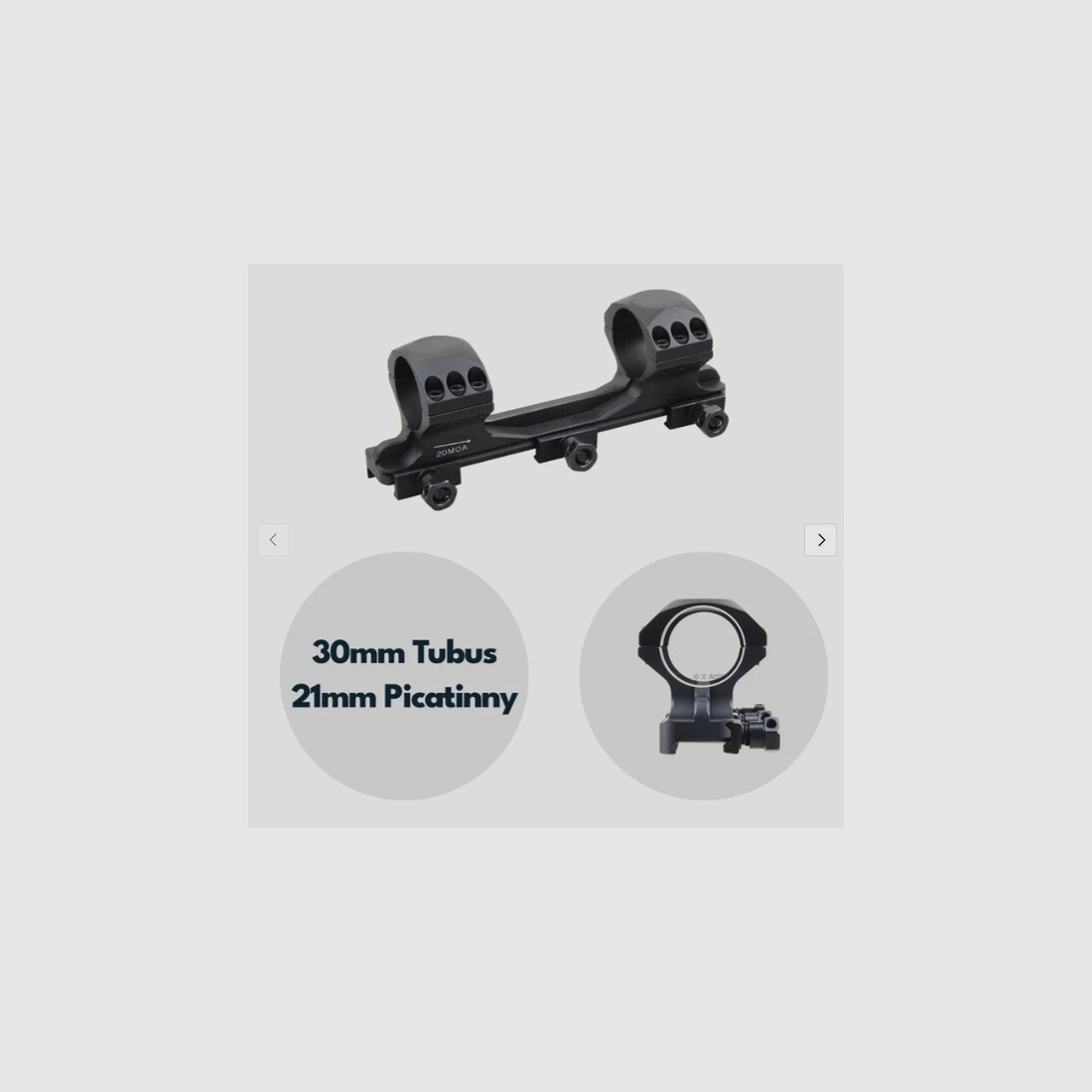 Victoptics OPSL22 S6 1-6x24 - für 21mm Picatinny/Weaver