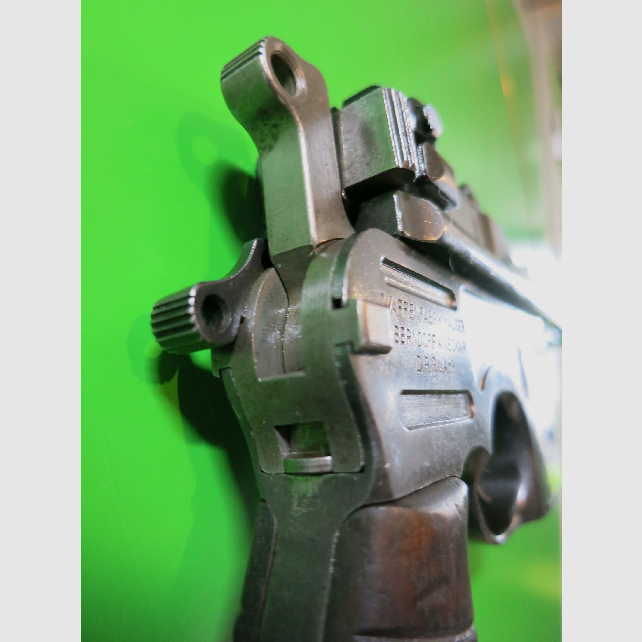 Mauser C96, Broomhandle, Mauser Oberndorf, Kal. 7,63 Mauser   #77-, Bild 7 von 14
