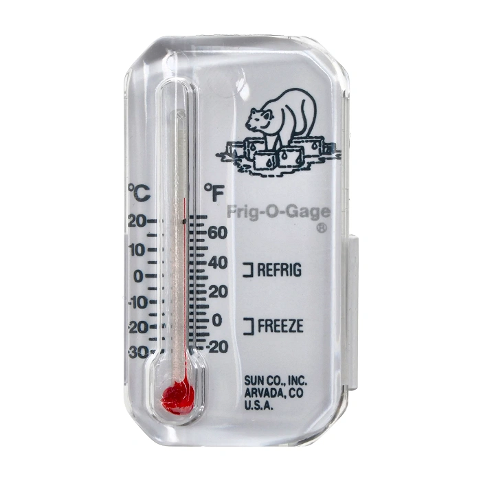 Termometr do lodówki, zamrażarki Sun Co. Frig-o-gage (505), zdjęcie 1 z 6