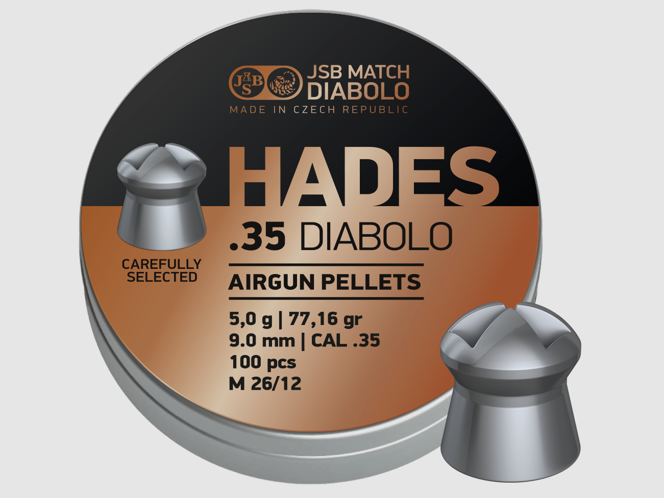 JSB Hades, cal. .35 / 9 mm