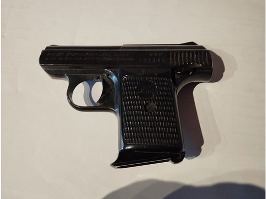 von Rhoner Sportwaffen Fabrik Automatik 8 mm gaz lub nabój ślepy model SM 10 z 1969 roku w dobrej jakości