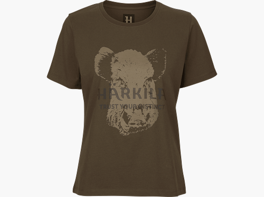 Härkila Wildboar S/S T-Shirt Damen Willow Green, M
