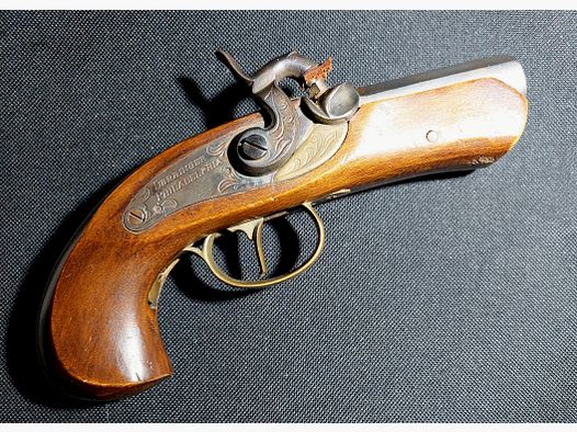 Pistolet kapiszonowy Dikar „Philadelphia Derringer”, Hiszpania XX w., kal. .45 BP