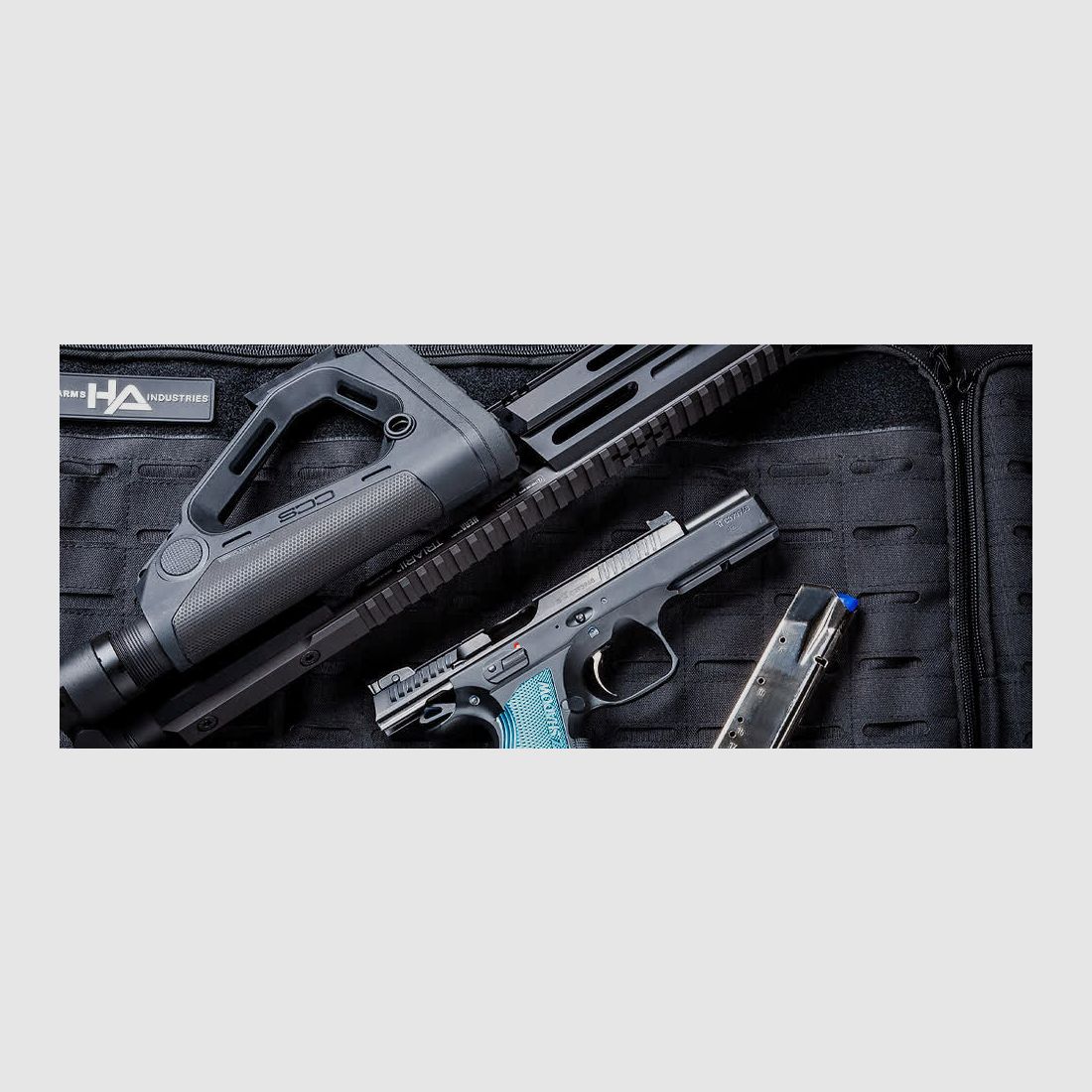 Hera Arms TRIARII with CCS stock - CZ SP01 Shadow 2