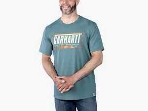 Carhartt Relaxed fit heavyweight short-sleeve graphic shirt