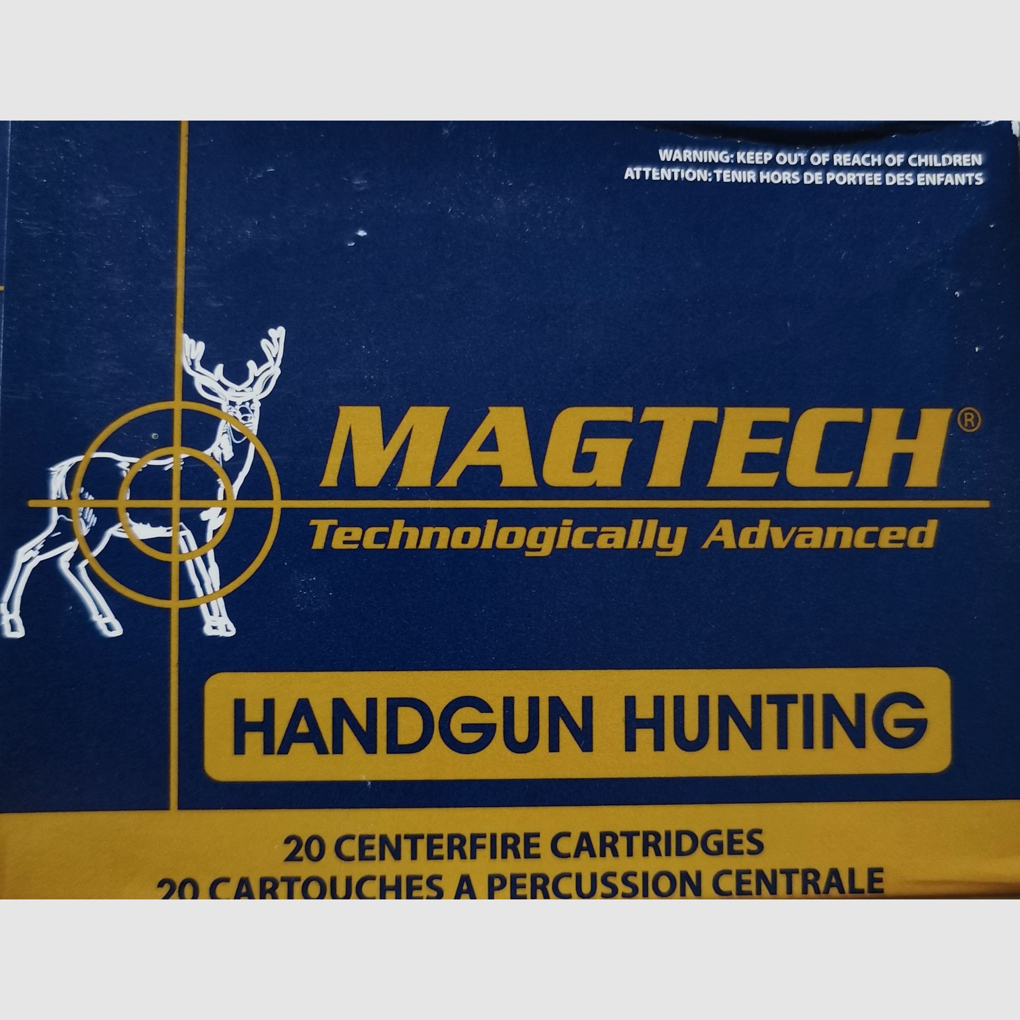 Magtech 454 Casull revolver cartridges 15.55g. 240GR. SJSP-Flat (454D) !!!