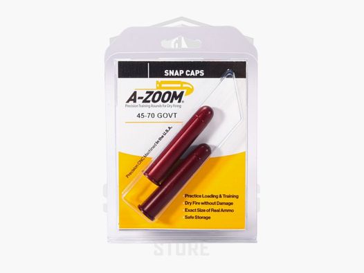 A-Zoom .30-30 Snap Caps Manipulierpatrone 2 pack Red