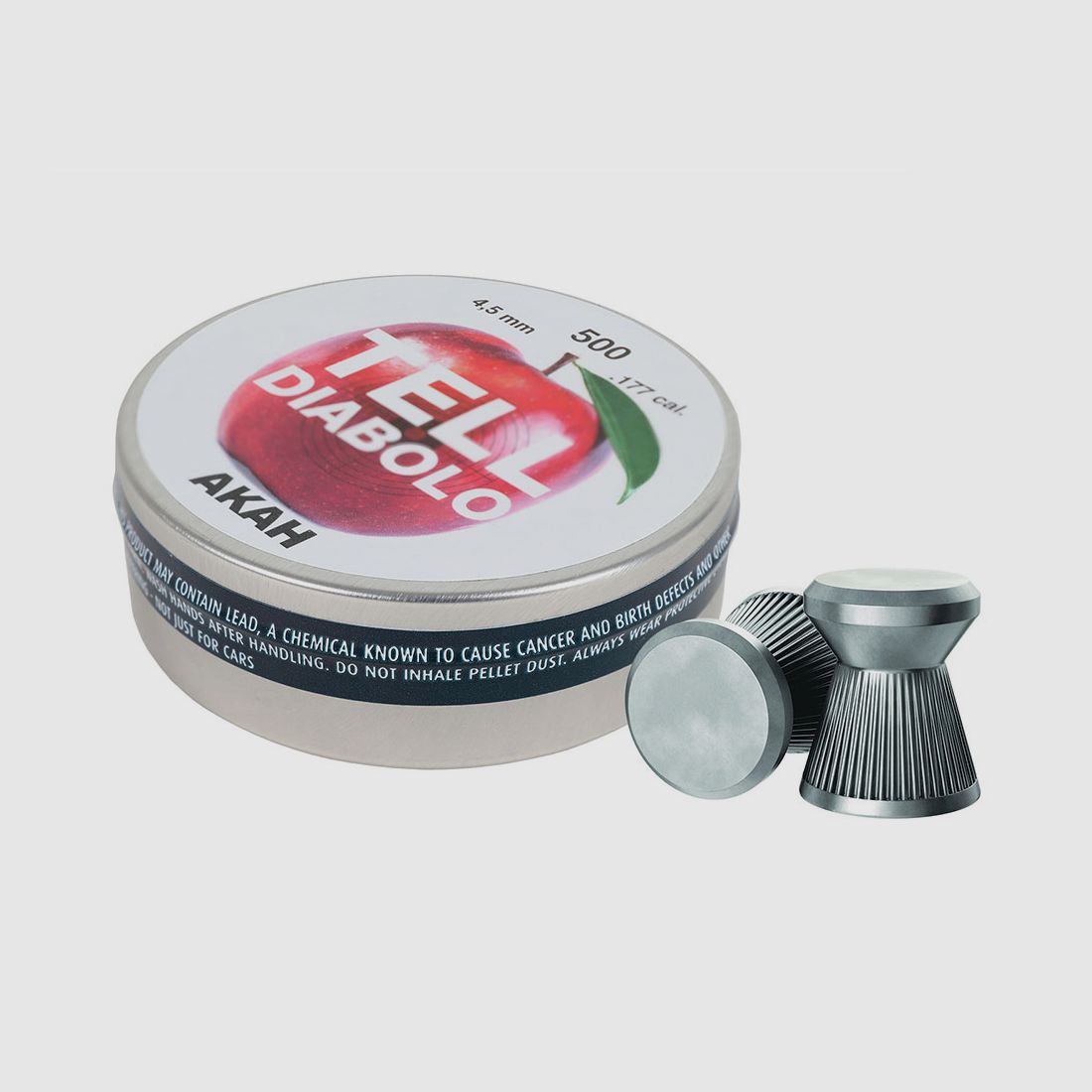 TELL Diabolo geriffelt 4,5 mm