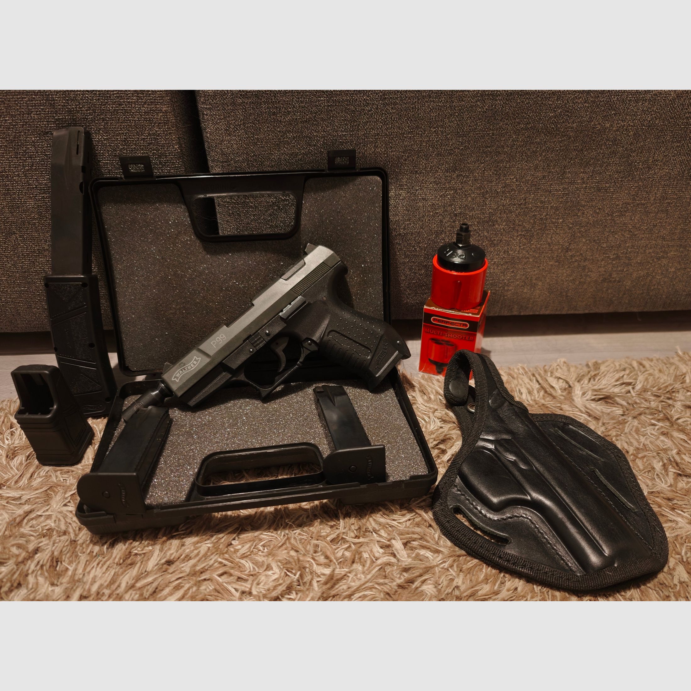 Walther P99 pistola a salve + accessori