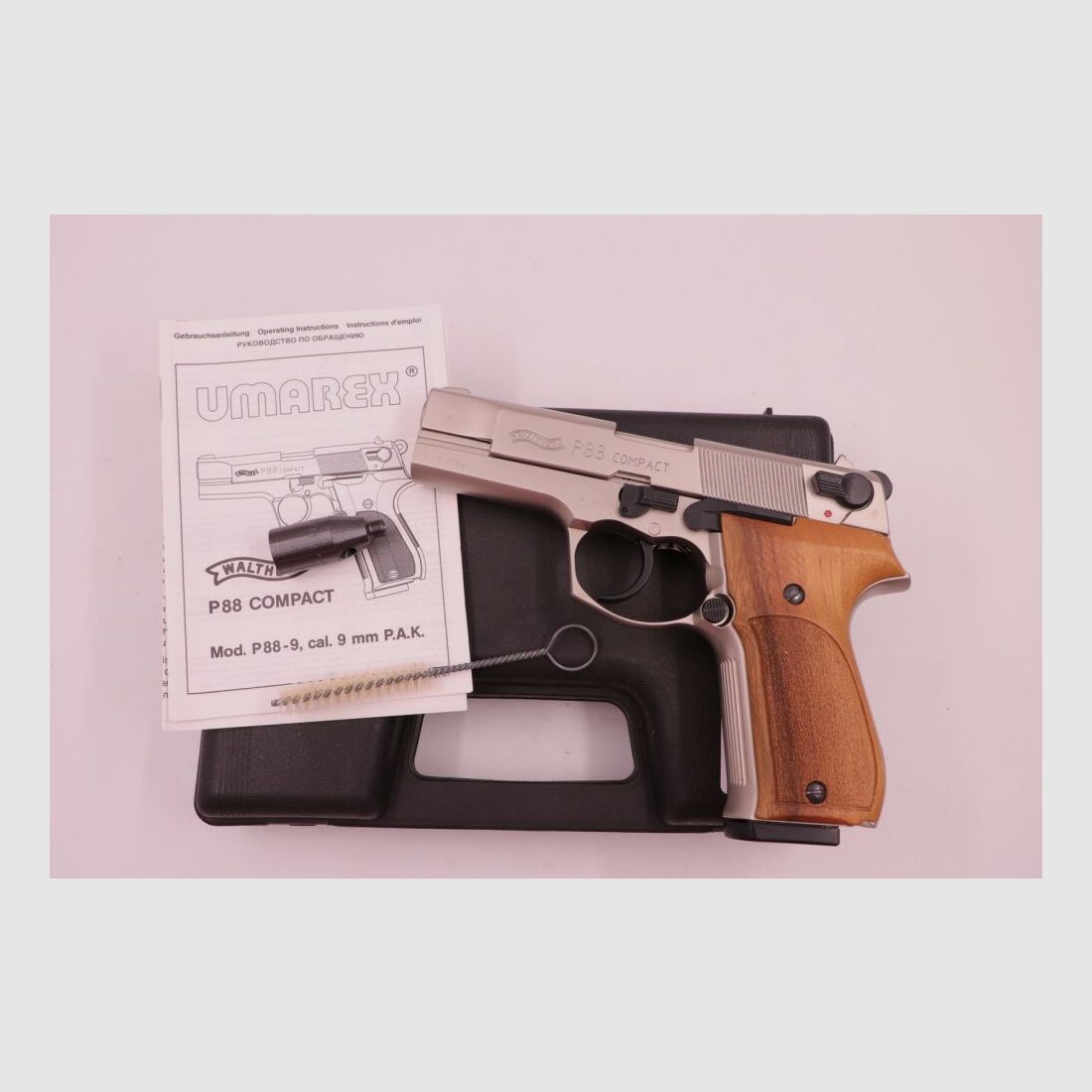 Walther - Ulm P88-9 Compact Luxus verchromt