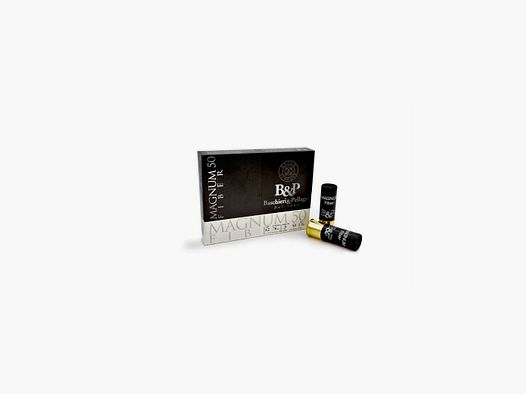 Patronen B&P Kal. 12 Magnum mit fetter Ladung 50 gr