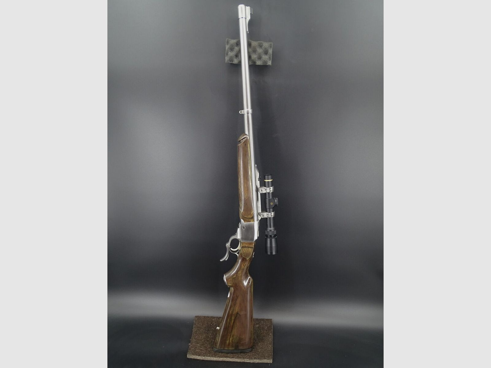Ruger No1 mit Leupold ZF Kaliber .458 Lott Männergewehr No1 Bj 2007 Stainless
