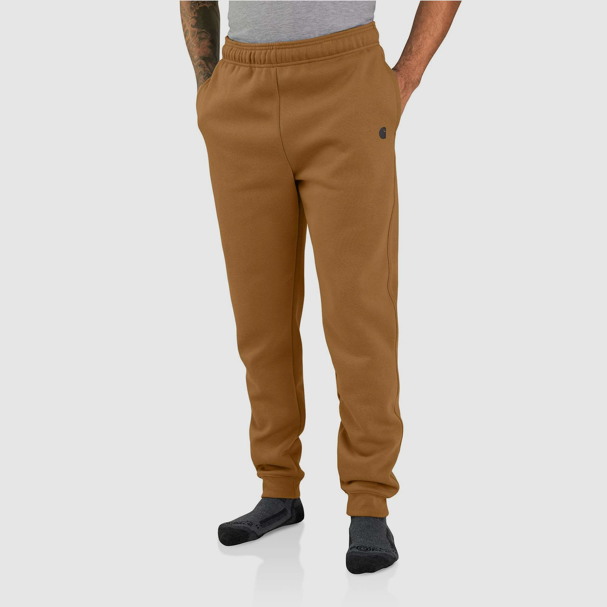 Carhartt Midweight Tapered Sweatpants Men's Carhartt® Brown L