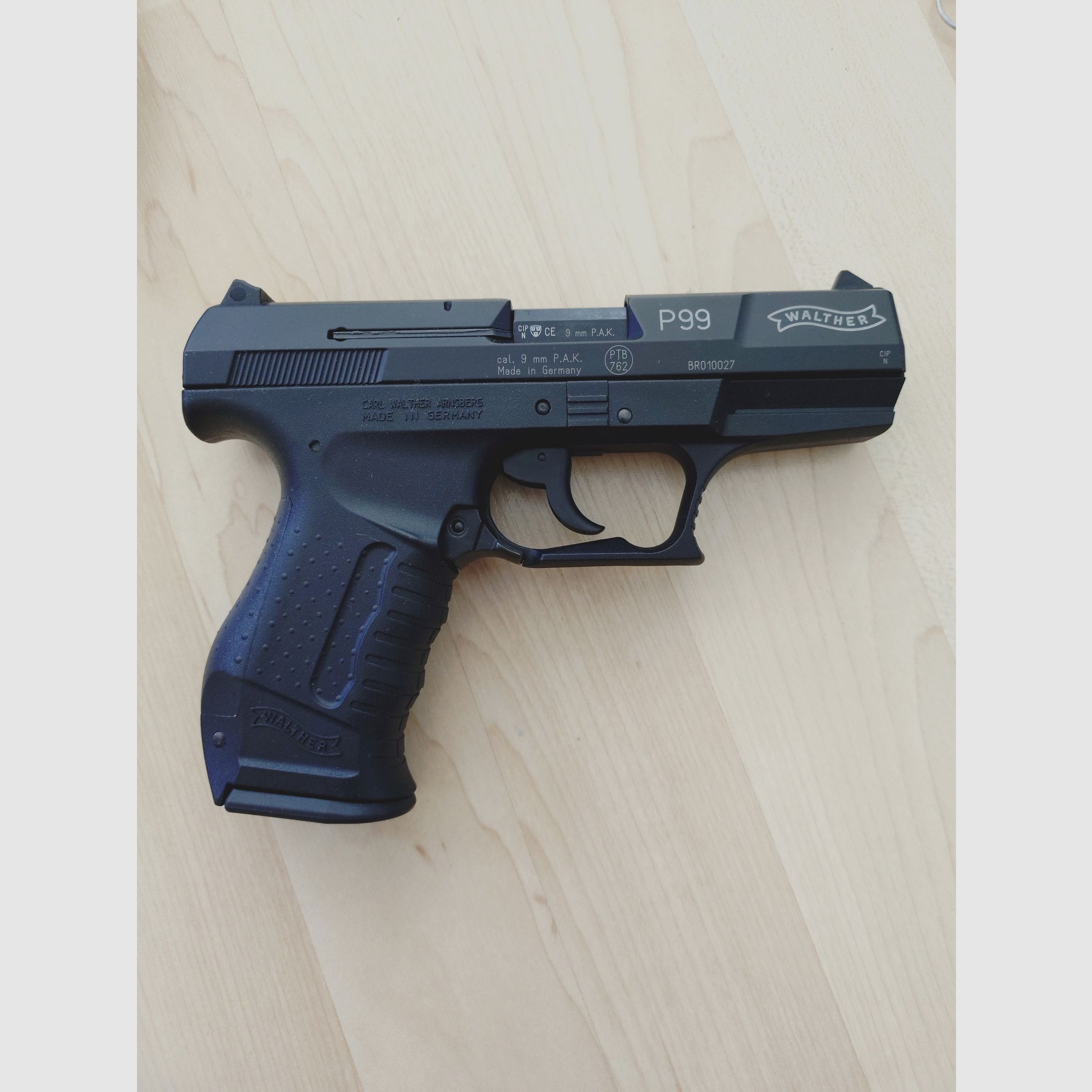 Walther P99 P.A.K. pistola de fogueo, imagen 2 de 6