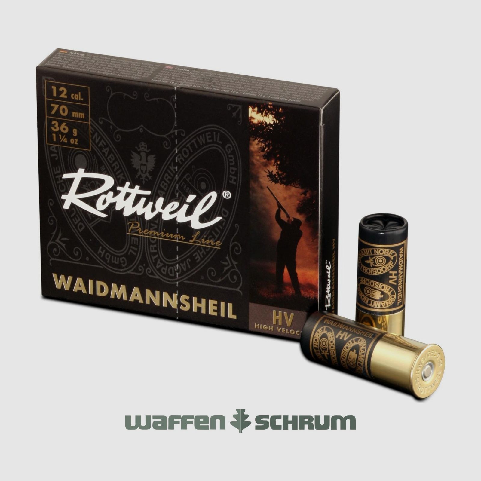 Rottweil Waidmannsheil HV 12/70 2.7mm - 36g