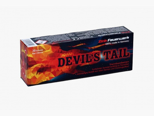 Zink Signal Feuerwerk Devil´s Tail, 20 Schuss