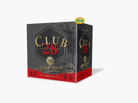 NOBEL Patronen CLUB Kal.28 gr.21 pb.10 ohne Behälter