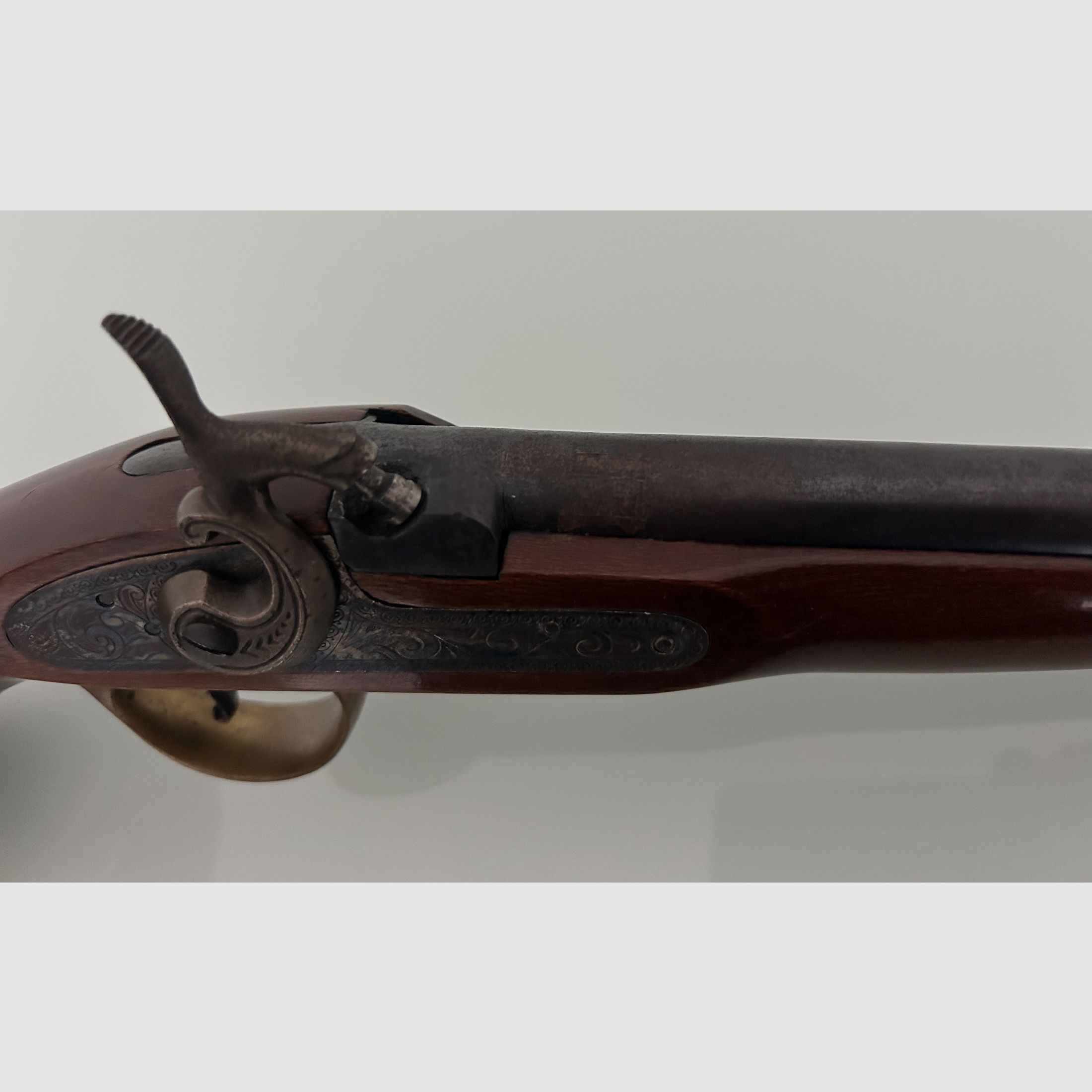 Percussion pistol, muzzleloader, muzzleloading pistol, percussion pistol, black powder, black powder, caliber .45 - replica -