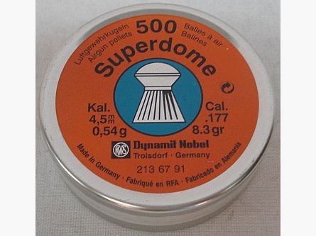 SuperDome Rundkopf geriffelt - 4,50mm/0,54g/8,3gr (a500)