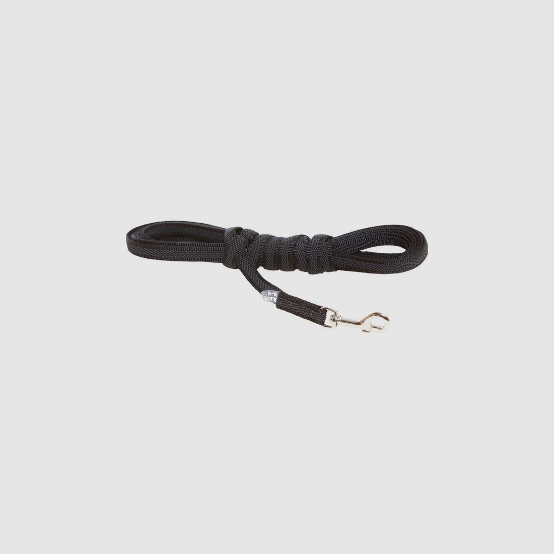 Julius K9 C&G Super Grip Line 14mm/5m Sort/Grå m. Håndtag