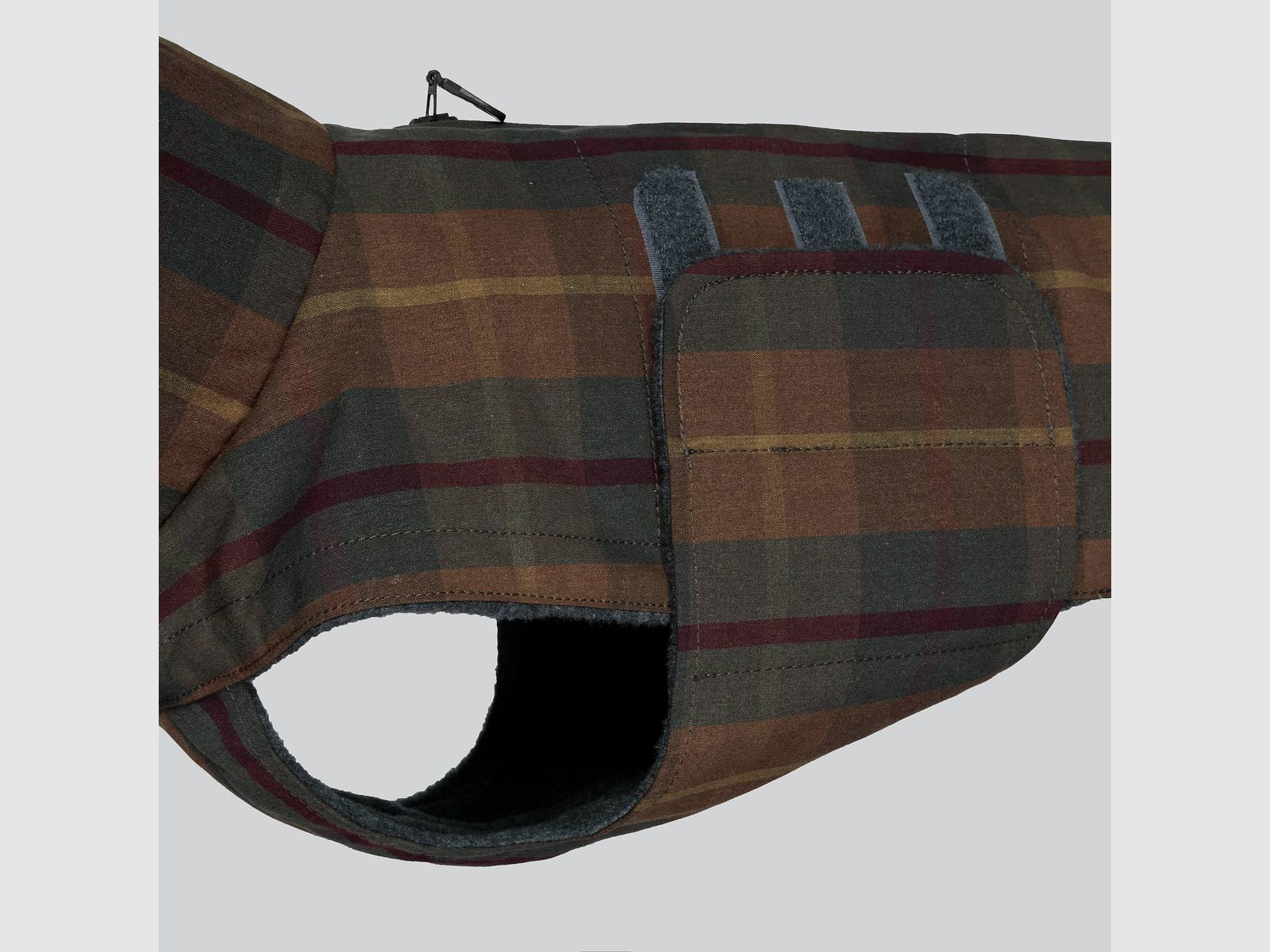 Hundemantel Dackel Brooklyn Waxed Tartan, Bild 5 von 9
