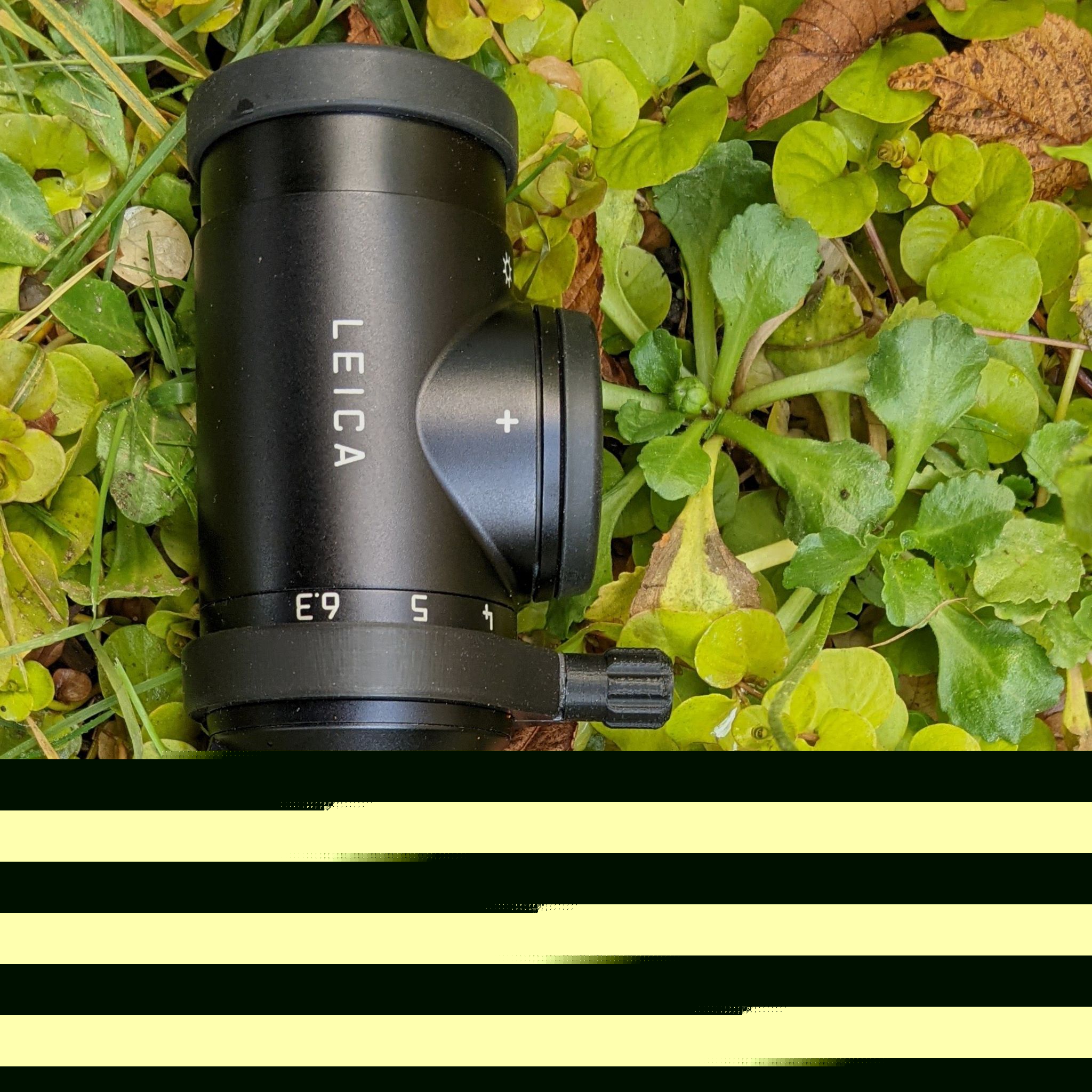 Für Leica Magnus: Schnellverstellhebel für Vergrößerungseinstellung